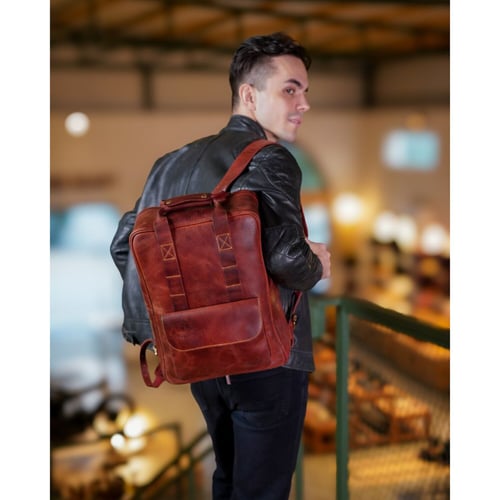 Tripmachine Eastwood backpack cherry red
