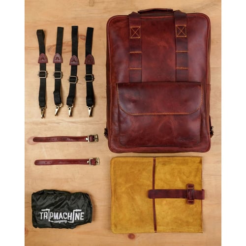 Tripmachine Eastwood backpack cherry red