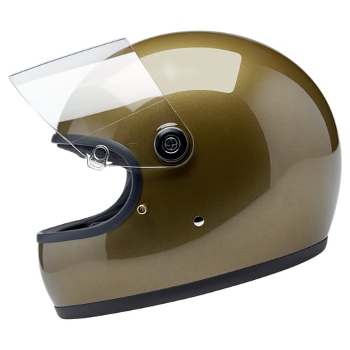Biltwell Gringo S helmet Ugly Gold Metallic