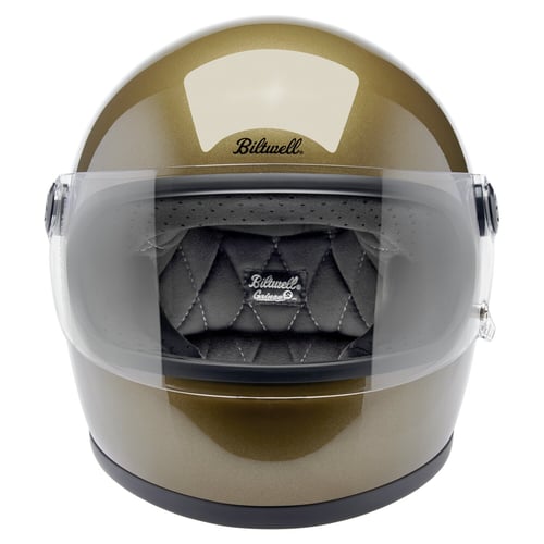 Biltwell Gringo S helmet Ugly Gold Metallic