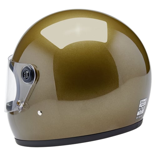 Biltwell Gringo S helmet Ugly Gold Metallic