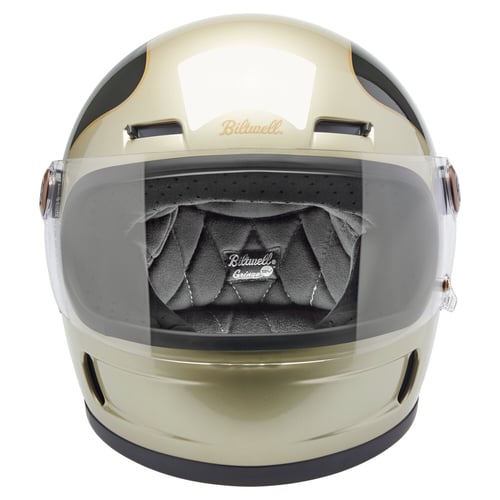 Biltwell Gringo SV helmet tracker champagne