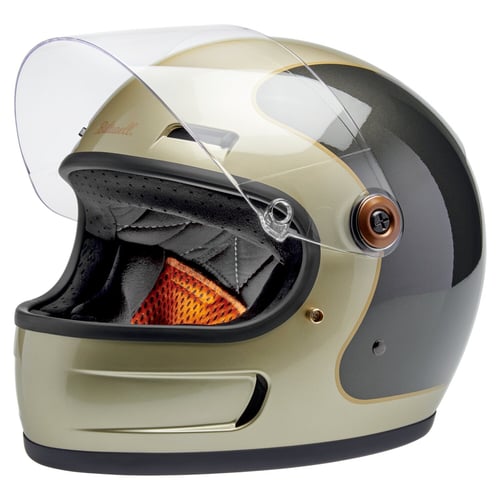 Biltwell Gringo SV helmet tracker champagne