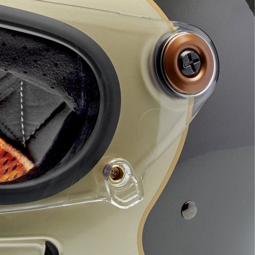 Biltwell Gringo SV helmet tracker champagne