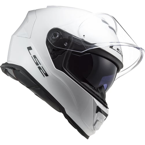 LS2 Storm II Solid helmet white