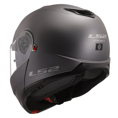 LS2 Strobe II helmet matt titanium