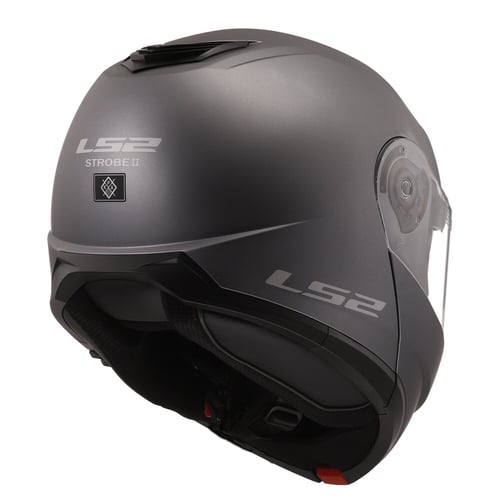 LS2 Strobe II helmet matt titanium