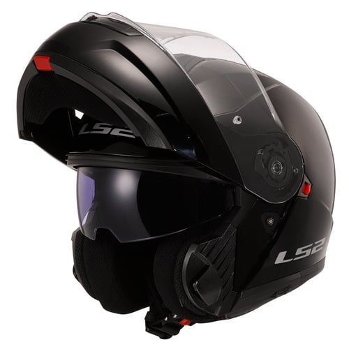 LS2 Strobe II helmet gloss black