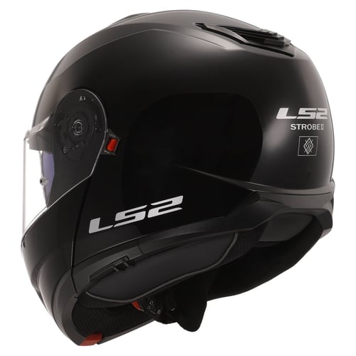 LS2 Strobe II helmet gloss black