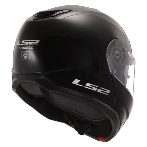 LS2 Strobe II helmet gloss black