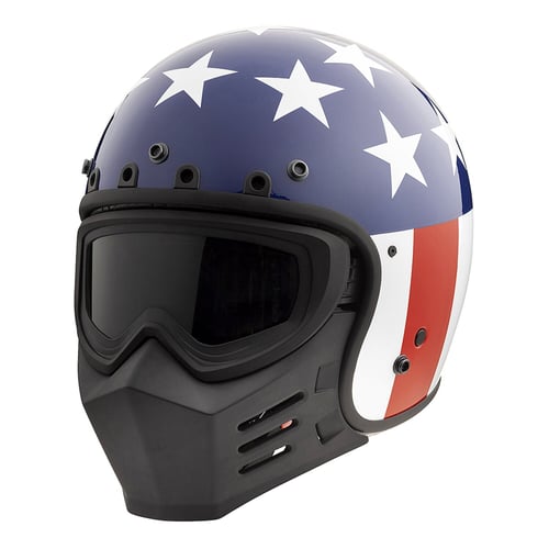 Simpson Mask for Chopper Black