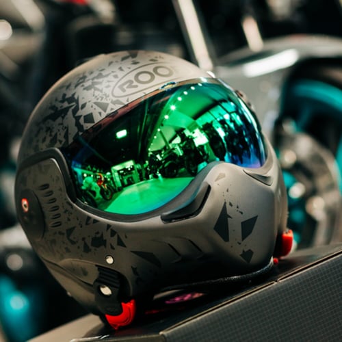 Roof Boxer Alpha helmet matt graphite