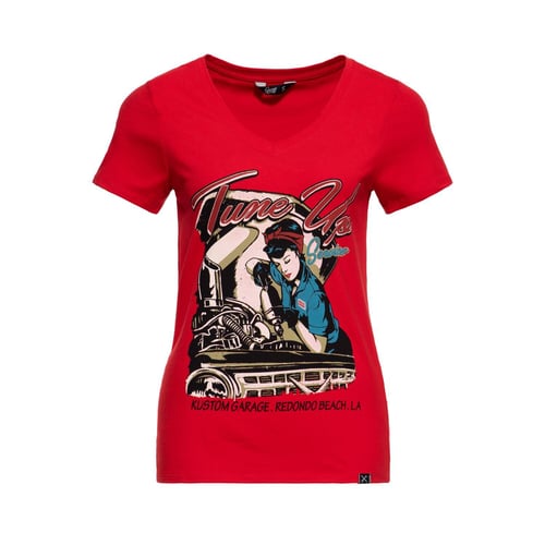 Queen Kerosin Tune Up t-shirt red