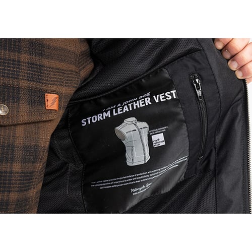 John Doe Storm Leather vest