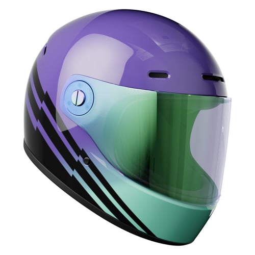 John Doe JD/ONE Spectral helmet purple