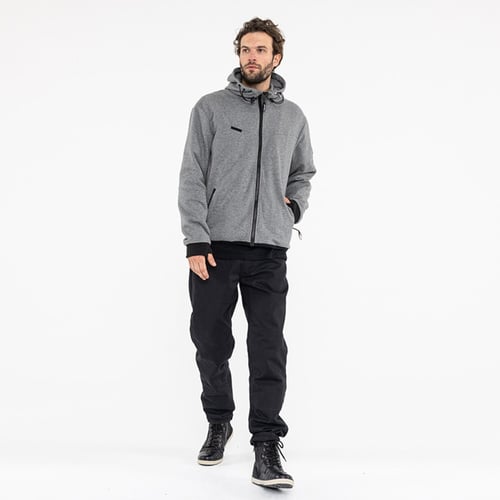 John Doe XTM hoodie V3 gray melange