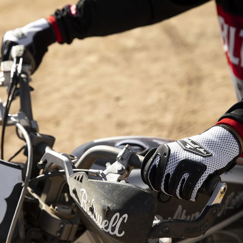 Biltwell Anza gloves white/black