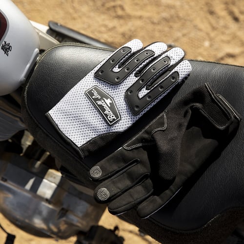 Biltwell Anza gloves white/black