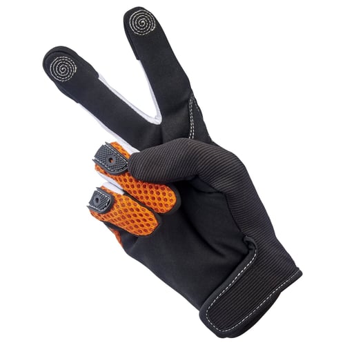 Biltwell Anza gloves orange/black
