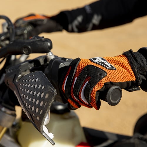 Biltwell Anza gloves orange/black