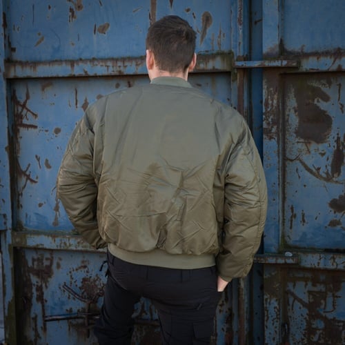 MA-1 Bomber flight jacket dark green