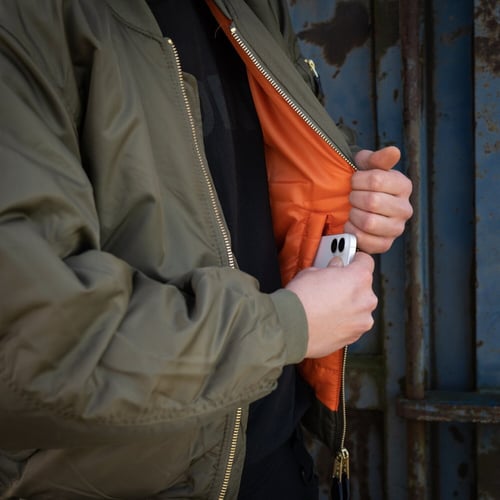 MA-1 Bomber flight jacket dark green