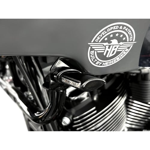 HeinzBikes, ST Classic turn signals. Position lights. Black