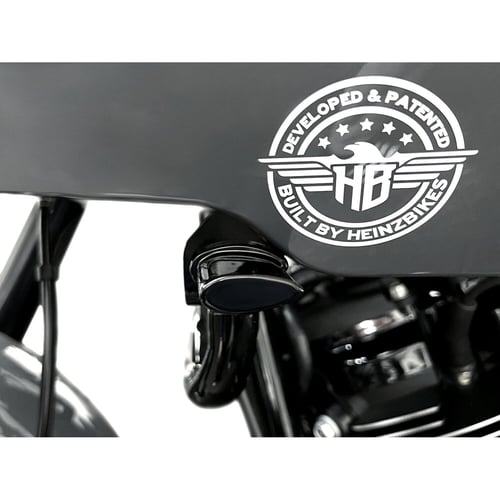 HeinzBikes, ST Classic turn signals. Position lights. Black