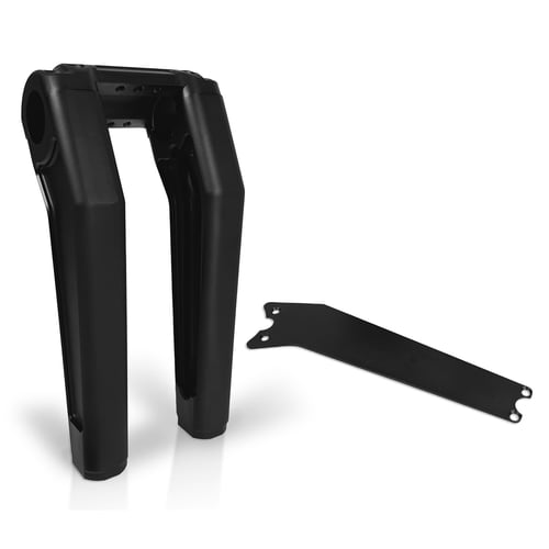 HeinzBikes, Performance ClubStyle risers 9". Black