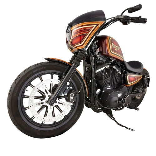 Arlen Ness, 15" Front Big Brake rotor kit. Left side