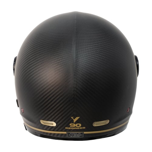 By City 90 Degrees Carbon helmet gold