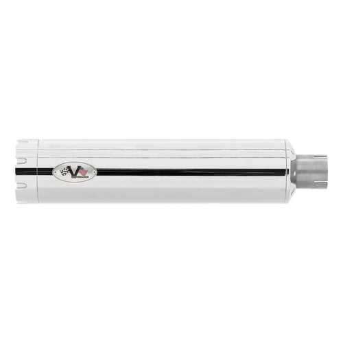 V Performance, Revolver 80mm slip-on muffler set. Chrome