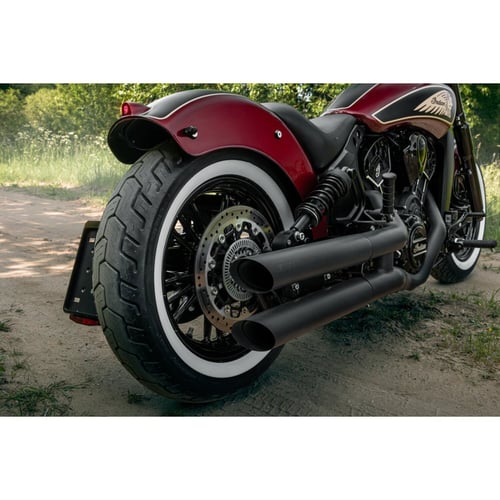 Killer Custom, Rear Fender Apache. Black