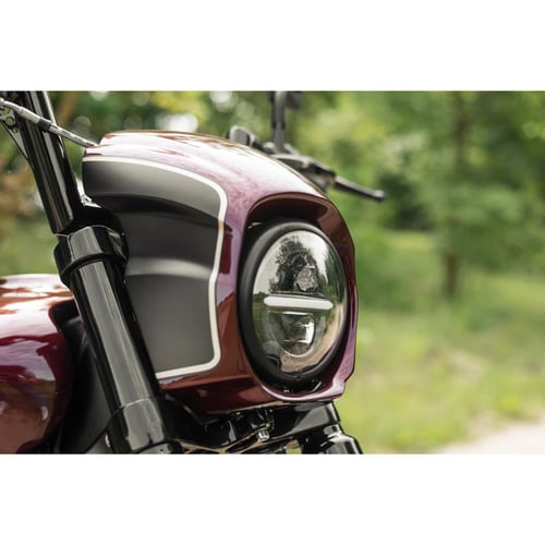 Killer Custom, Tomahawk Series Headlight Fairing. Black