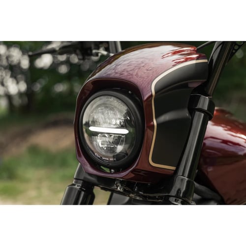 Killer Custom, Tomahawk Series Headlight Fairing. Black
