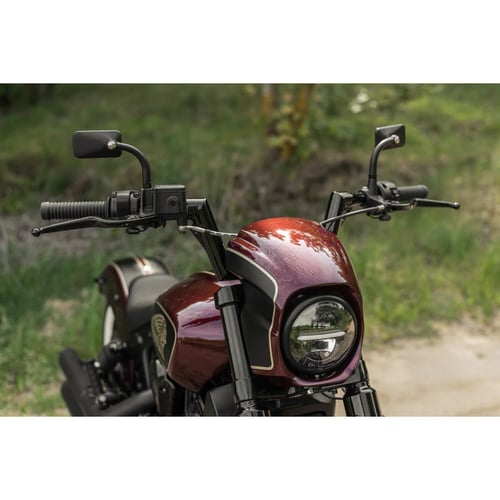 Killer Custom, Mohawk Led Front Turn Signals. Black