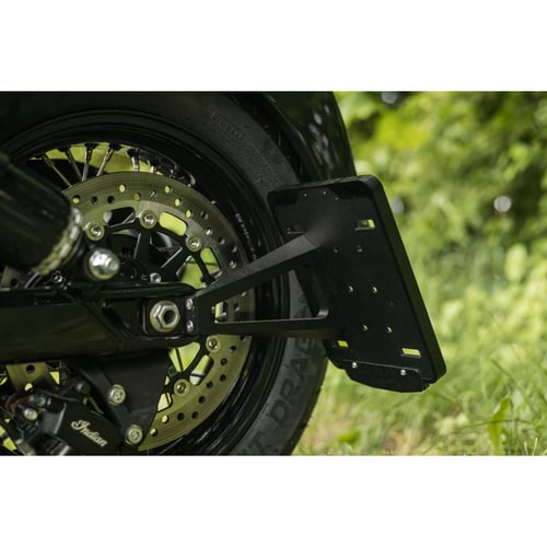 Killer Custom, License Plate Bracket. Black