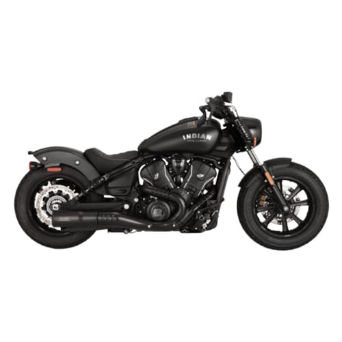 Vance & Hines, 2-1 Hi-Output Slip-On. Black
