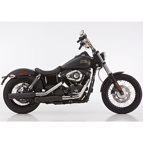 Falcon, Double groove Slip-ons exhaust Black