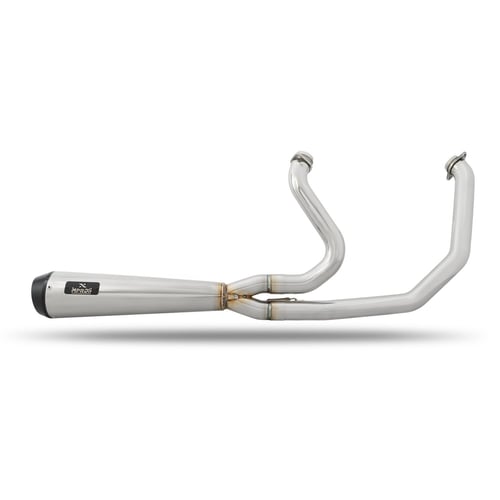 Malparidos, M8 Softail 2-1 exhaust. SS Polished. Euro 4/5