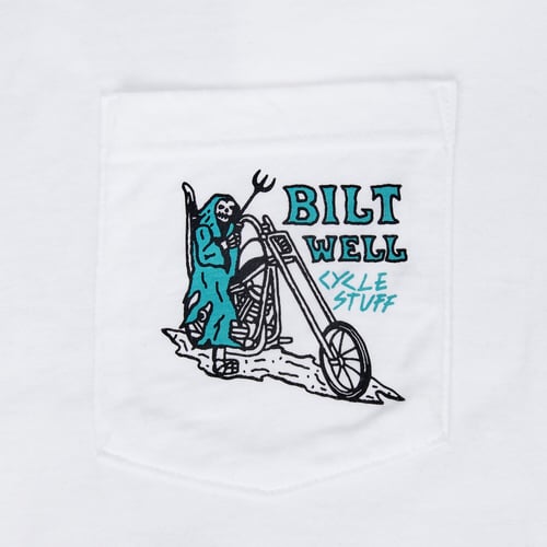 Biltwell Reaper t-shirt white