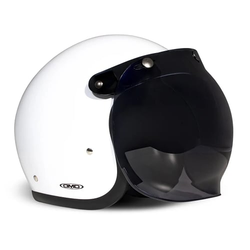 DMD Flip-up bubble visor smoke