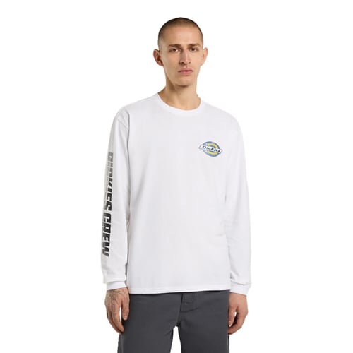 Dickies Nashport long sleeve white