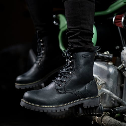 Trip Machine Derby boots Dark Shadow