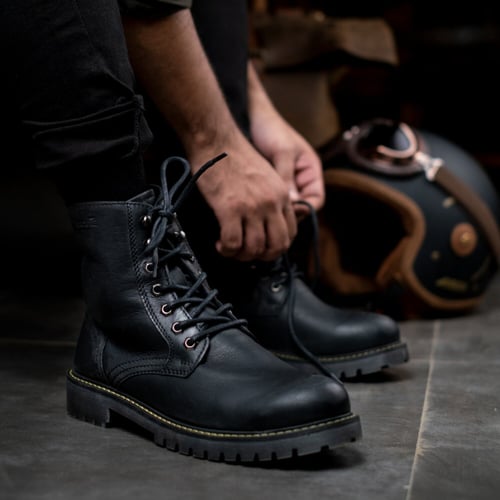 Trip Machine Derby boots Dark Shadow