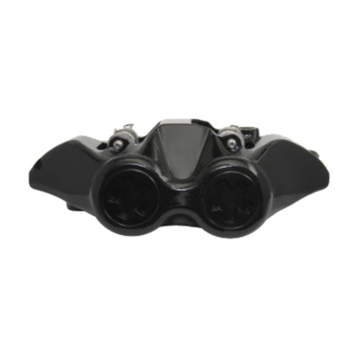 Accossato, 108mm monoblock radial brake caliper left. Black 