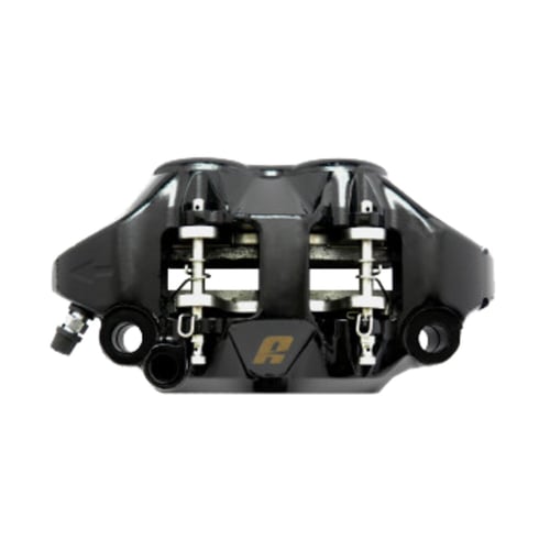 Accossato, 108mm monoblock radial brake caliper left. Black 