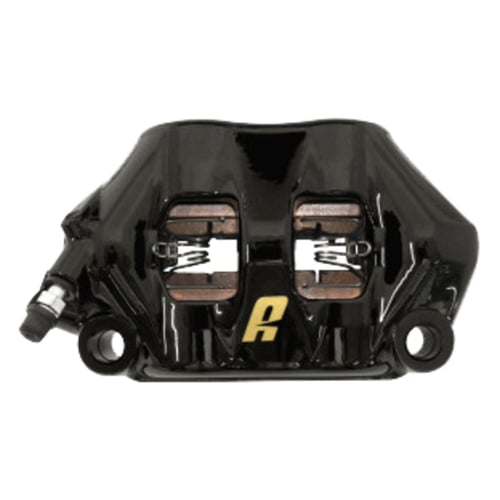 Accossato, 100mm Monoblock radial brake caliper left. Black 