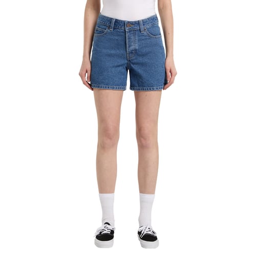 Dickies 984 jeans female shorts classic blue