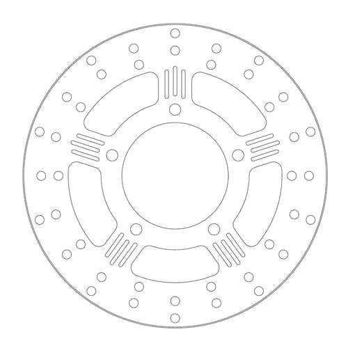 Moto-Master, Adrian brake rotor. Rear